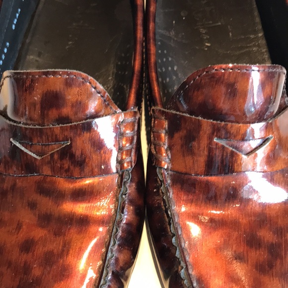 Cole Haan women’s brown patent leather penny loafers size 6.5 AA - Picture 14 of 15